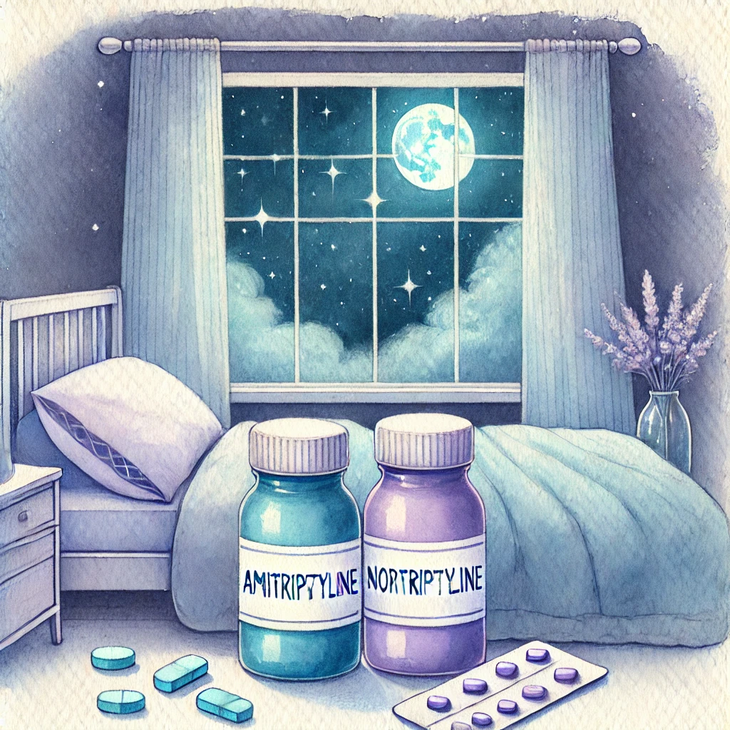آمی‌تریپتیلین بهتر است یا نورتریپتیلین